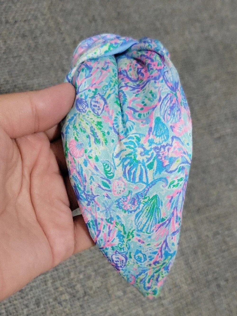 LILLY PULITZER Top Knot Wide Headband in Soleil It On Me